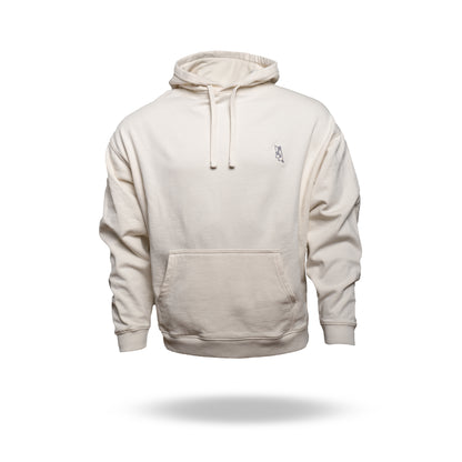 HB Hoody "Lion with a Diamond Ring" WHITE