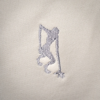 HB Hoody "Lion with a Diamond Ring" WHITE