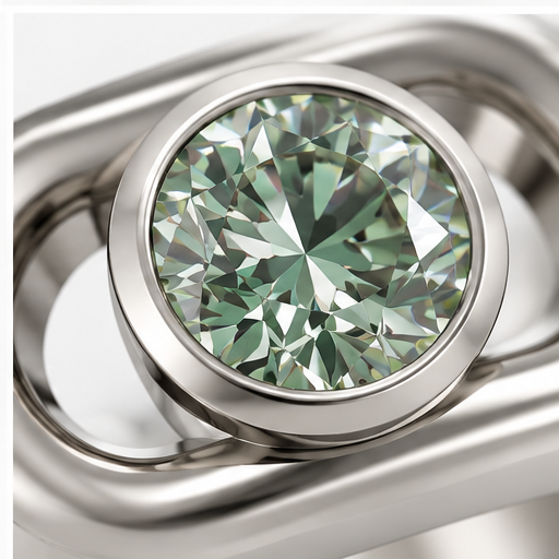 Silver Ring | Moving Tourmaline | 925 Sterling Silver | polished